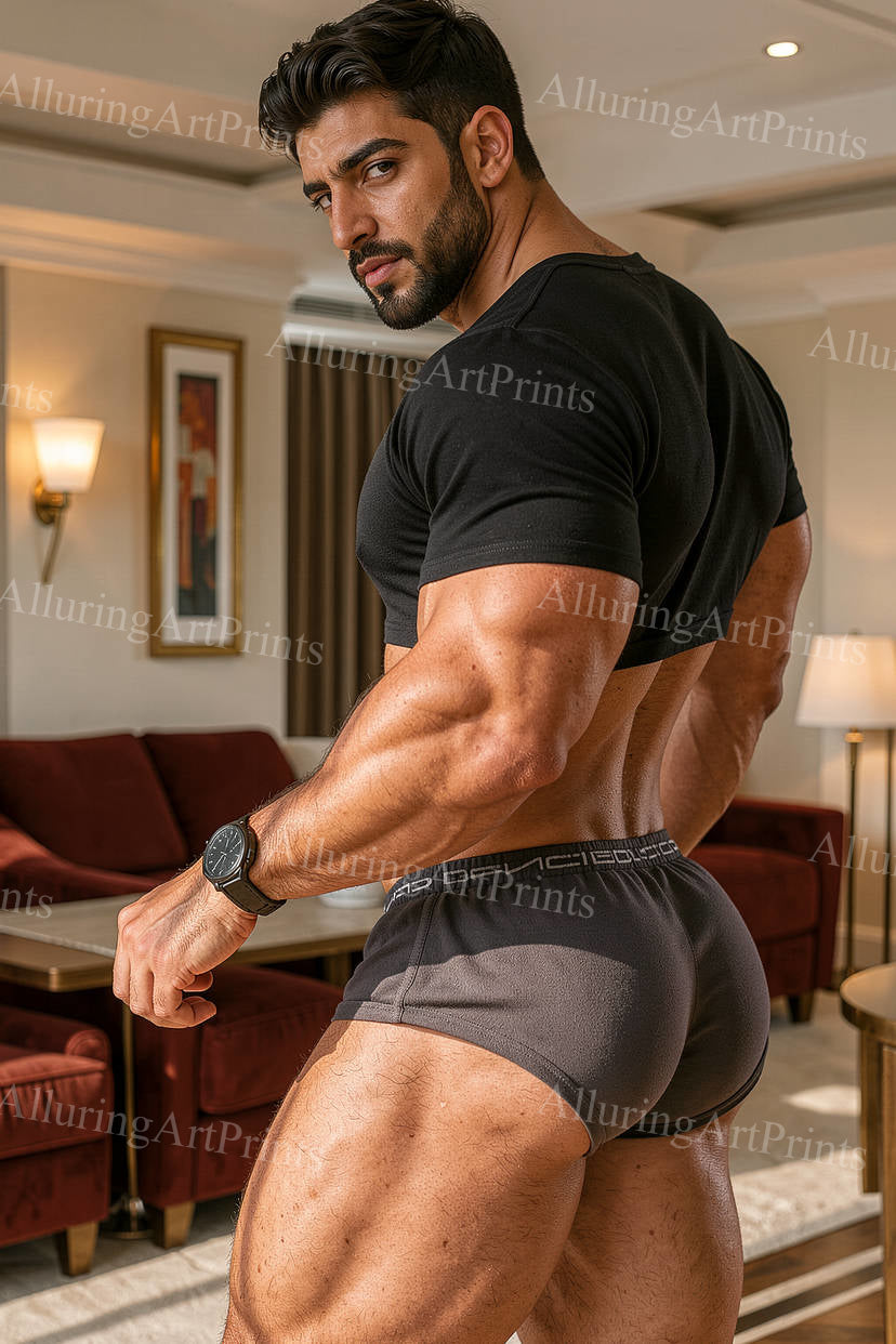 Male Model Muscular - J289