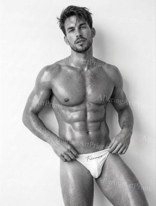 Male Model Muscular - J292
