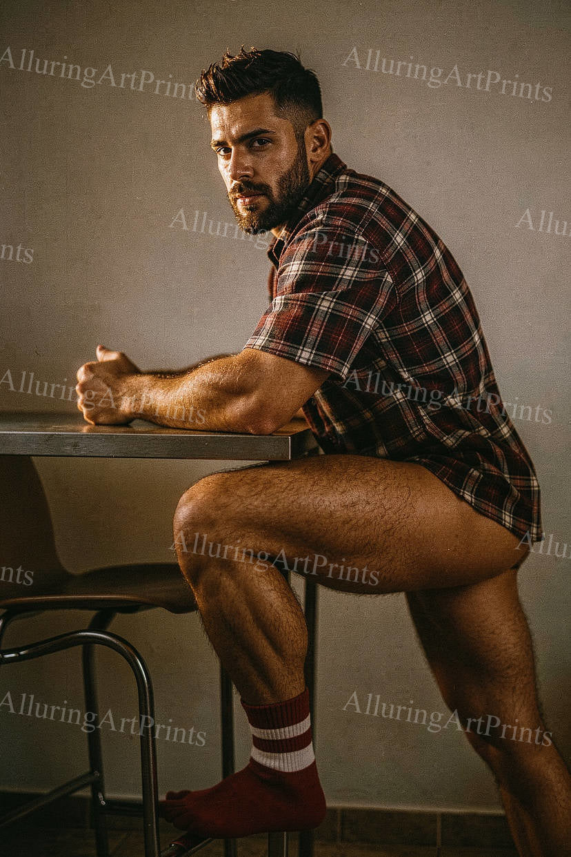 Male Model Muscular - J297
