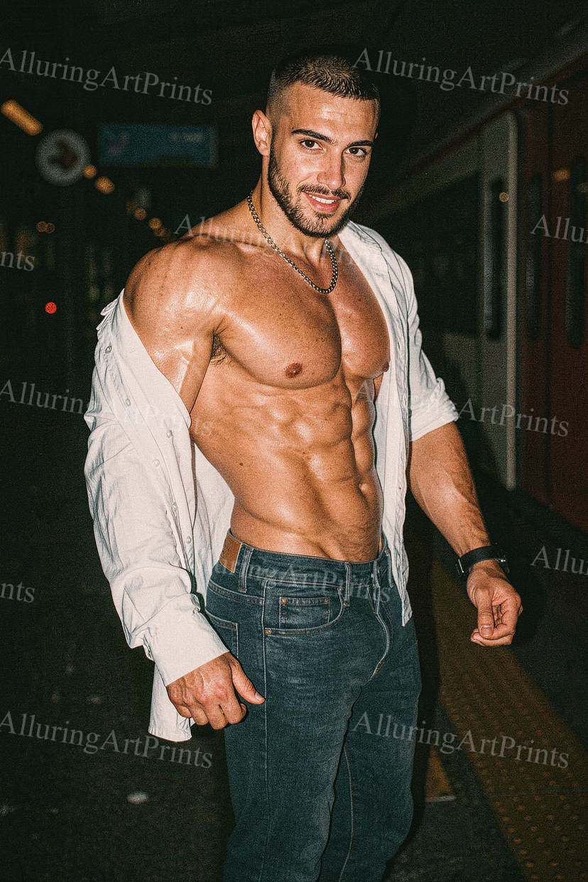 Male Model Muscular - J302