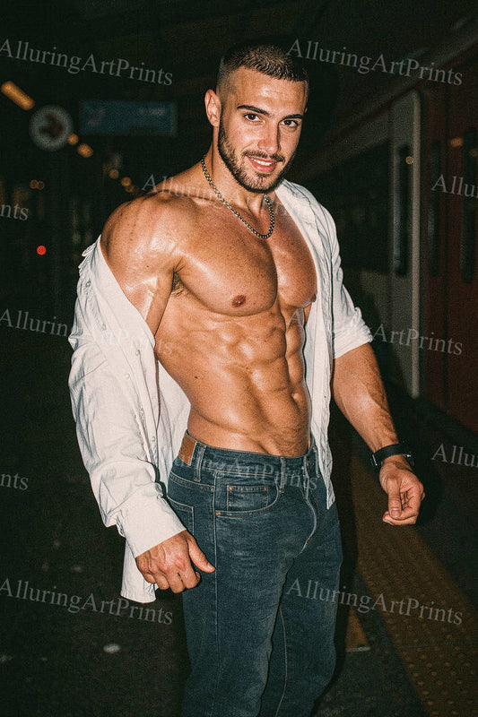 Male Model Muscular - J302