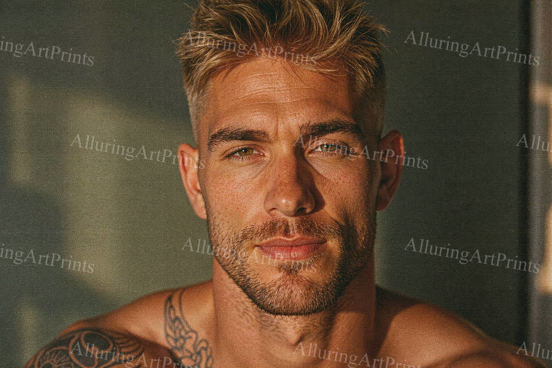 Male Model Muscular - J314