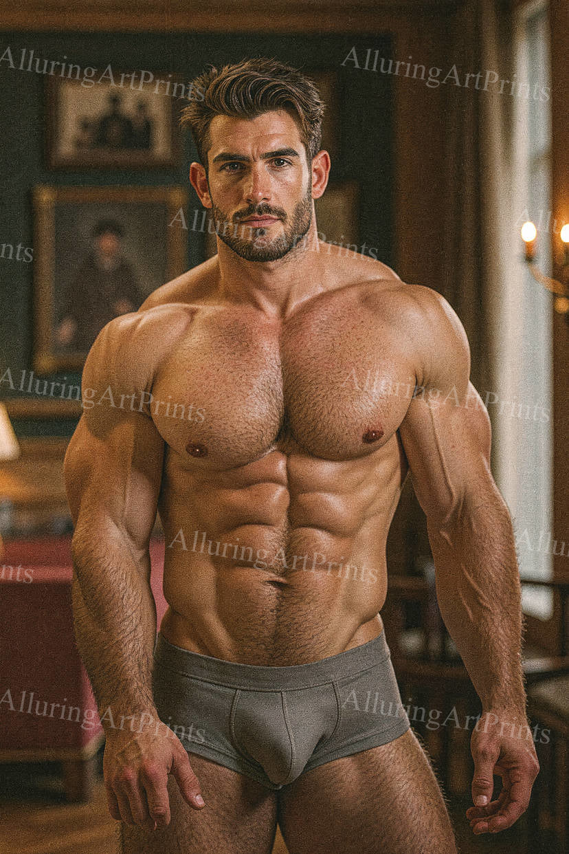 Male Model Muscular - J318