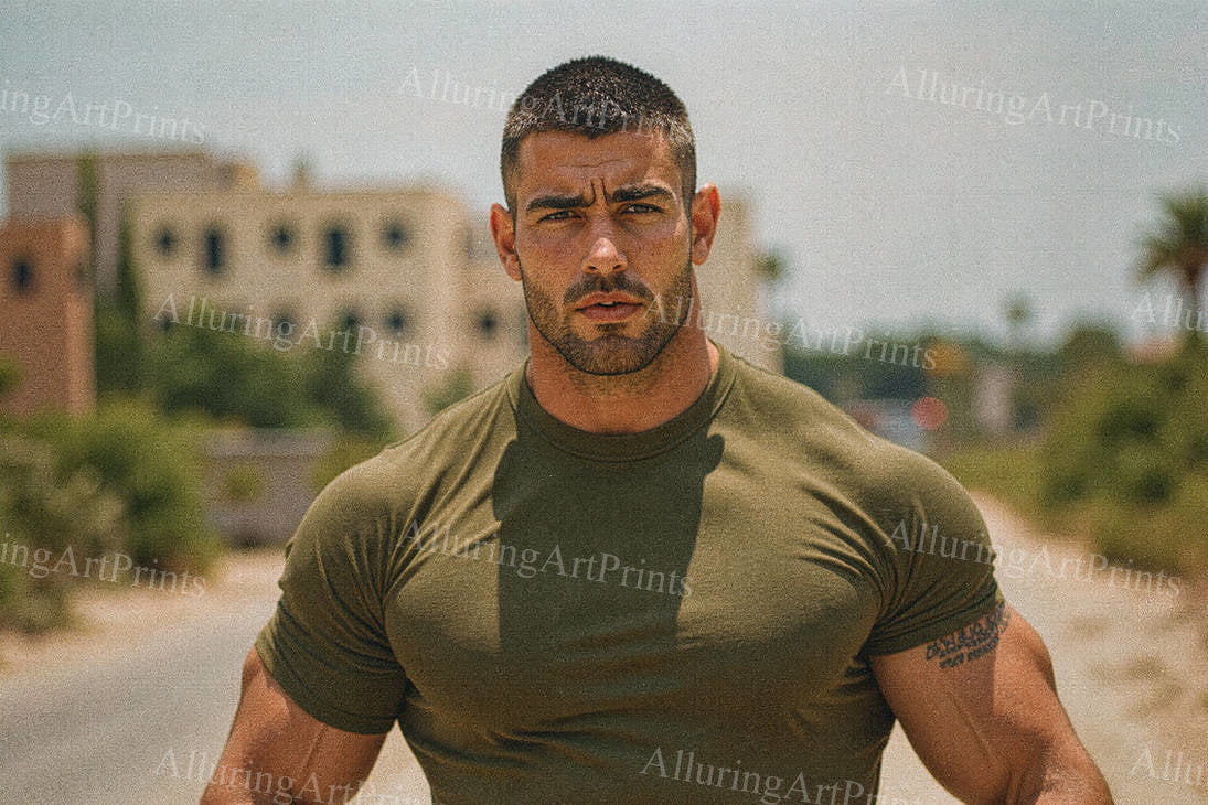Male Model Muscular - J319