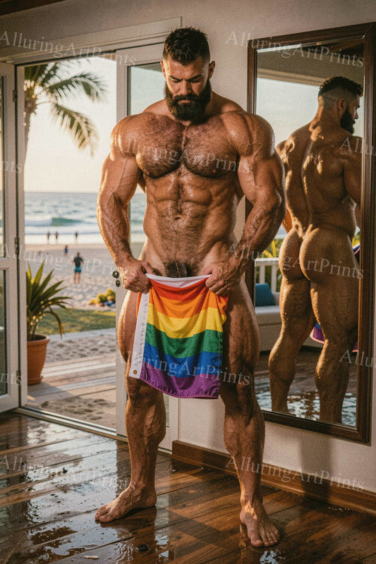 Male Model Muscular - J321