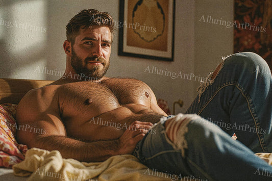 Male Model Muscular - J326