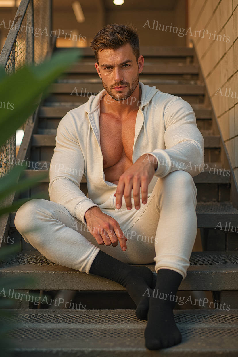 Male Model Muscular - J339