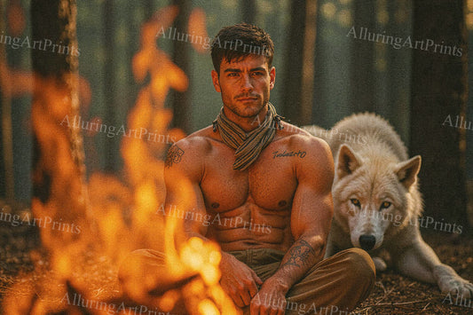 Male Model Muscular - J340