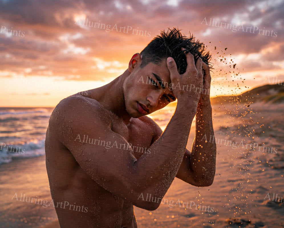 Risque Male Model Twinks - J374