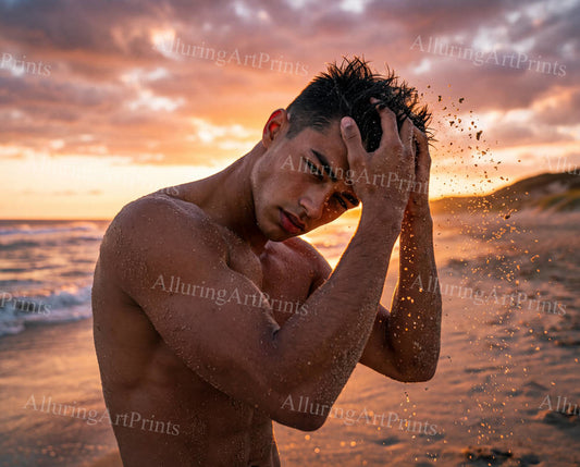 Risque Male Model Twinks - J374