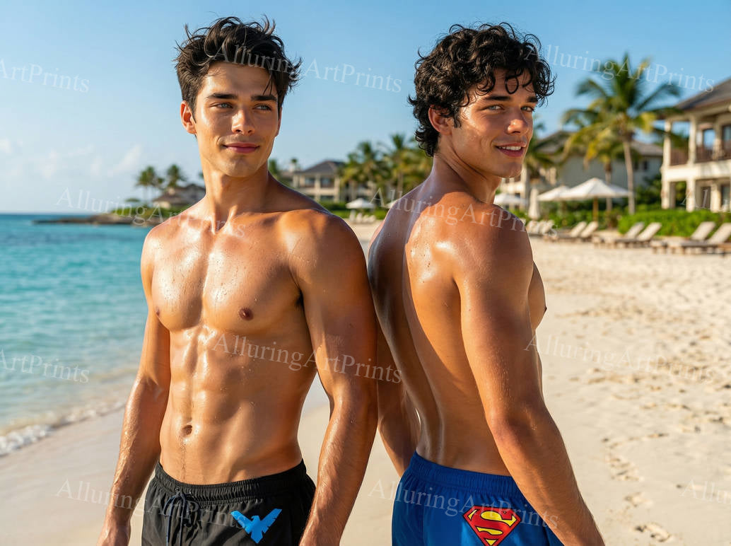 Risque Male Models Twinks - J377