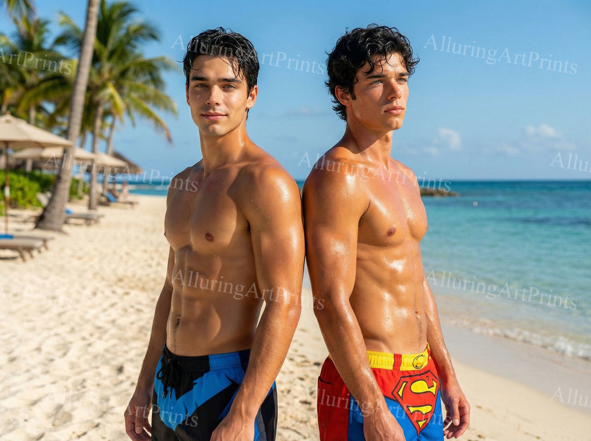 Risque Male Models Twinks - J379