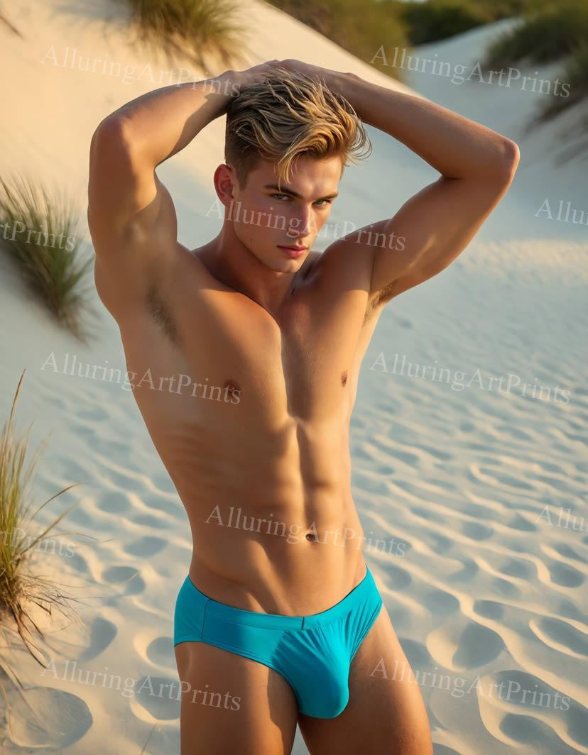 Risque Male Model Twinks - J446