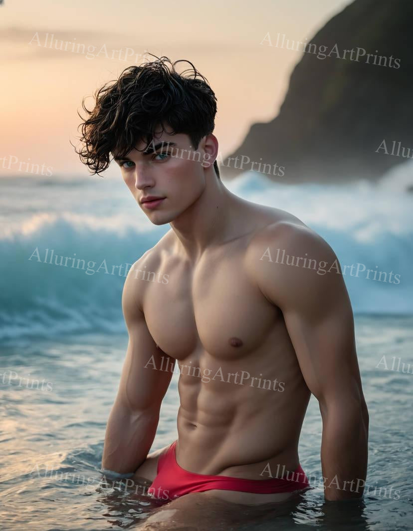 Risque Male Model Twinks - J447