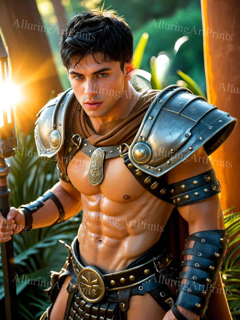 Risque Male Model Twinks - J453