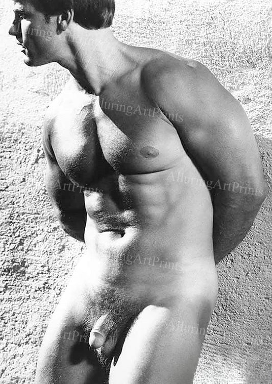 Male Model Muscular Vintage - JJ176