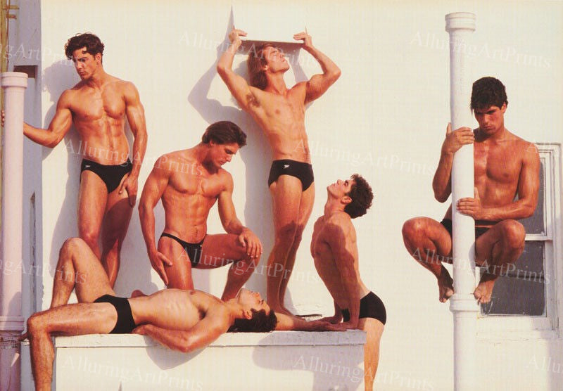 Male Models Slender Vintage - NN381