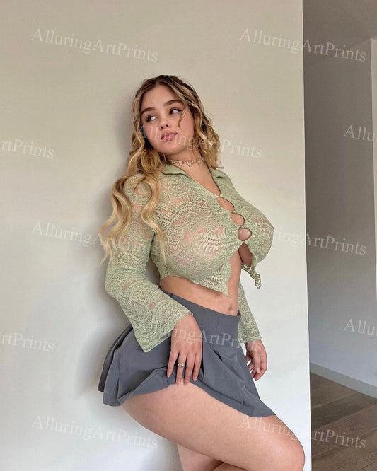 Risque Anastasiya Kvitko Russian Model - Q266