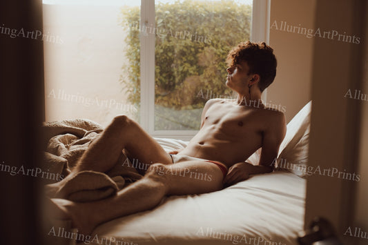 Spender Locke Male Model Twinks - S1006