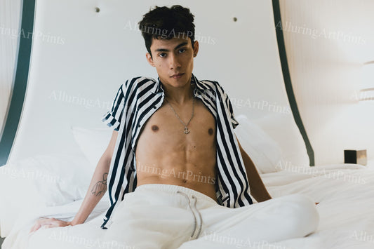 Luca Ambrose Male Model Twinks - S945