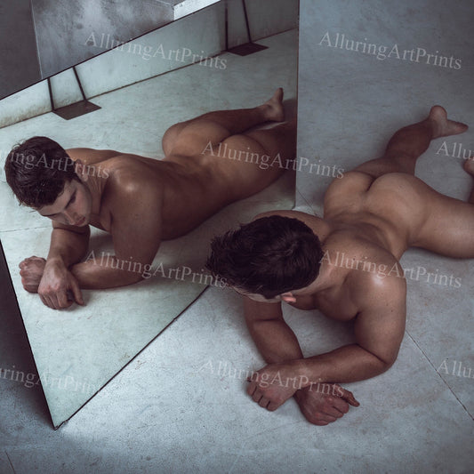 Nude Male Model Muscular - UU1423