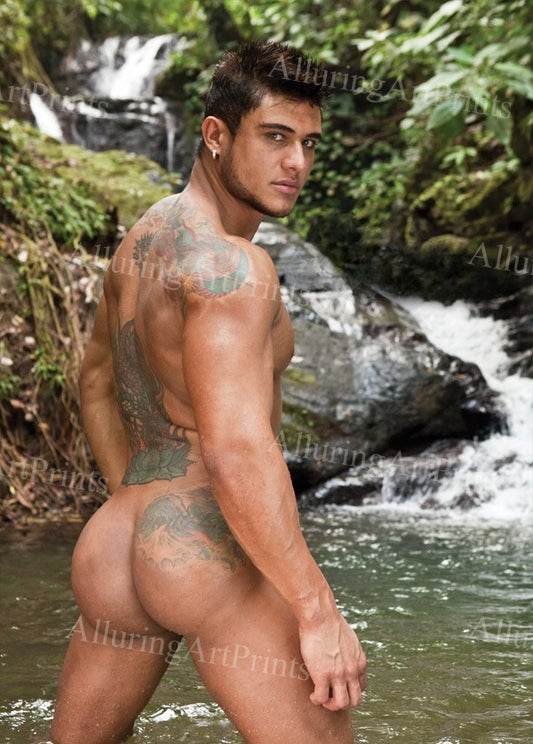 Diego Lauzen Male Model Muscular - M415