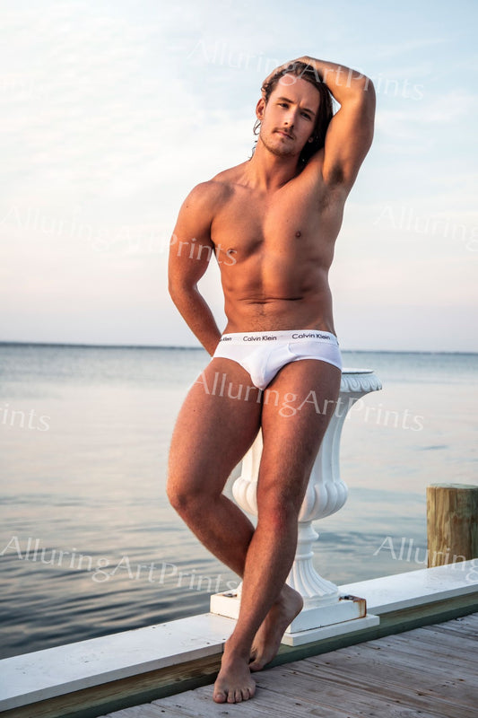 Dan Saxon Male Model Slender -  N565