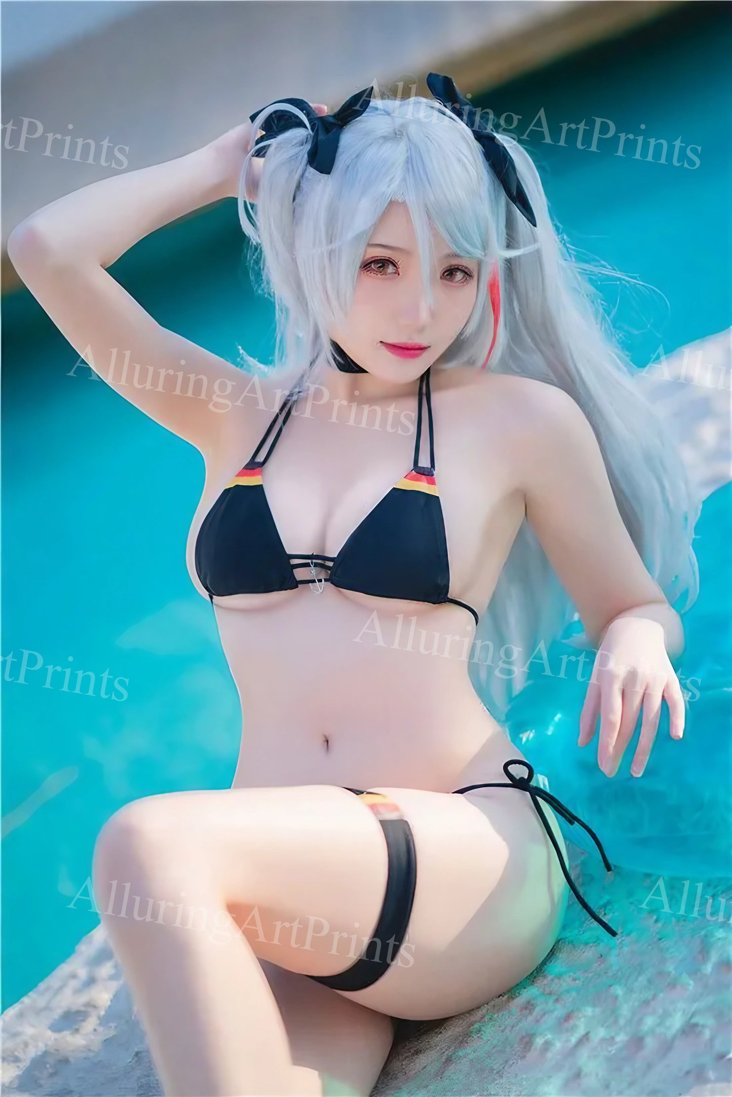 Risque Asian Model Costume - R23