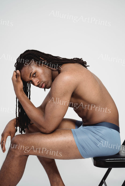 Black Male Model Slender - M165